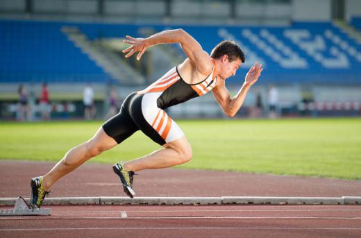 Sprinting is a component of many modern Olympic events.