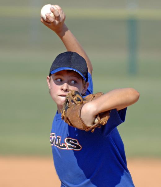 Curveballs can be difficult and potentially dangerous for young pitchers.