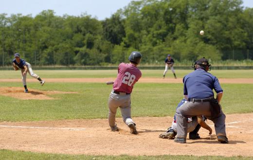 Baseball bats that are used in amateur leagues may not necessarily be allowed in major league games.