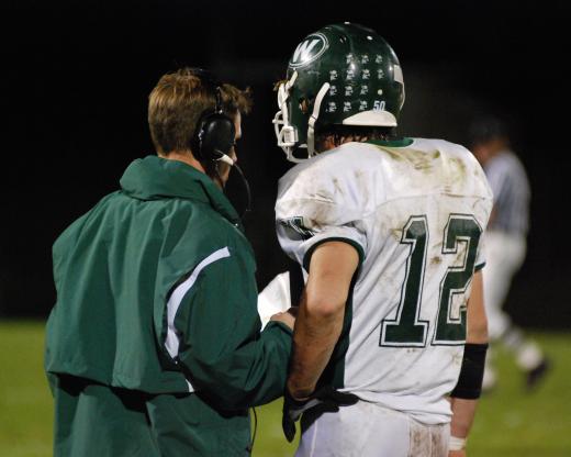 The varsity football coach usually pays close attention to the players on the junior varsity team.
