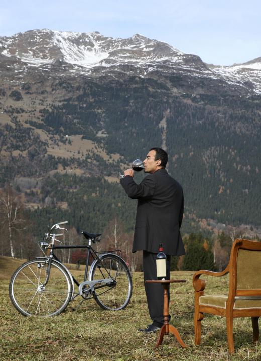 A bicycle could be difficult to balance in some situations, like after drinking too much alcohol.