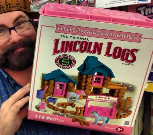 Lincoln Logs are one of the dozens of toys in the National Toy Hall of Fame.