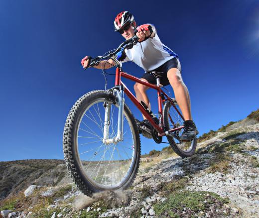 Mountain bikes were developed in the late 20th Century.