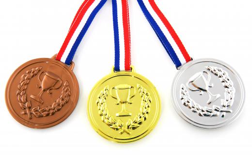 Tumblers may perform routines that earn them medals at the Olympic games.