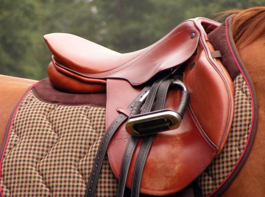 Wade saddles help reduce impacts on the horse.