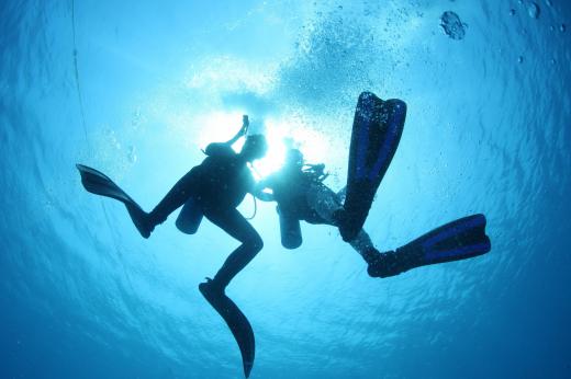 Scuba divers sometimes require a hyperbaric chamber to relieve the "bends.".
