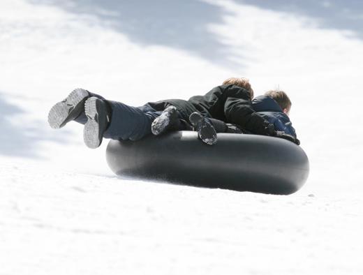 There is no steering or stopping required when snow tubing.