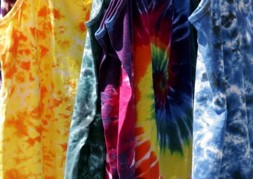 Those who attend reoccurring tailgate parties might sell wares like tie-dyed shirts.