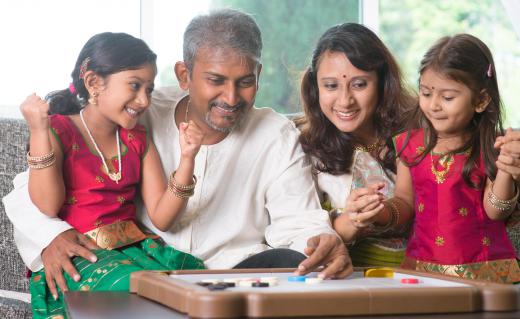 Carrom may be played with up to four players.