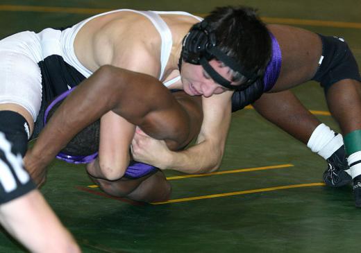 Wrestling shoes provide traction and ankle support to wrestlers.