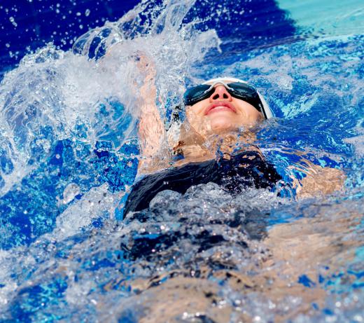 Most swimming competitions will include the backstroke.